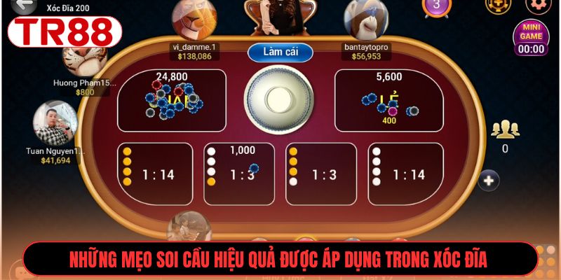 Những mẹo soi cầu hiệu quả được áp dụng trong xóc đĩa 